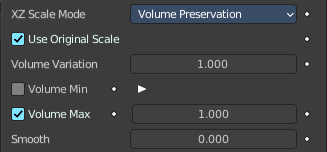 Volume Preservation
