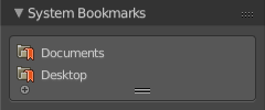 System Bookmarks