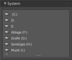 System Panel