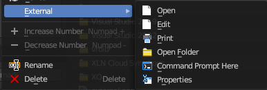 Open Folder