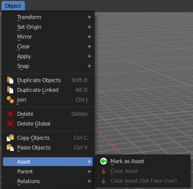 Asset handling