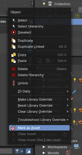 Asset handling