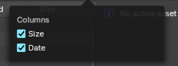 Vertical / Horizontal List