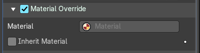 Material Override