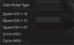 Color Picker Type