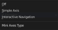 3D Viewport Axis