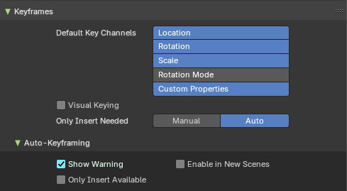 Keyframes