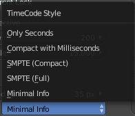 Time Code Style