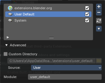 Advanced Subpanel