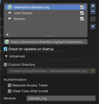 Advanced Subpanel