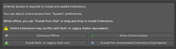 Online Extensions