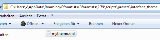 Create new Theme