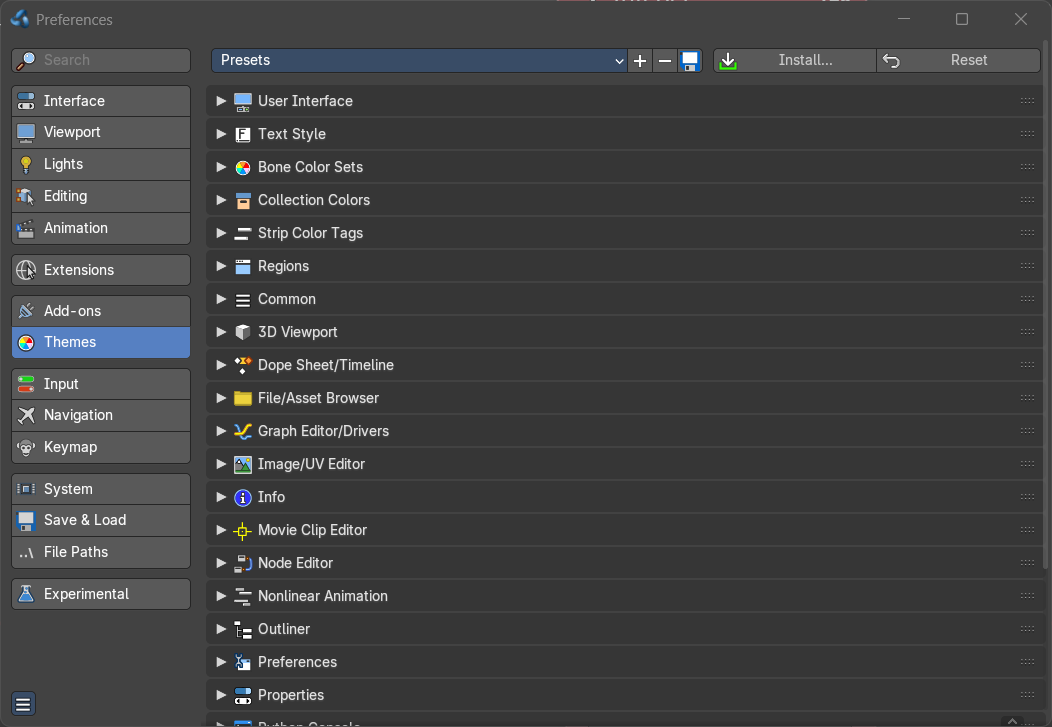 Themes