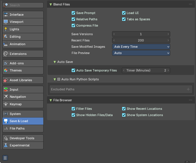 Blend Files