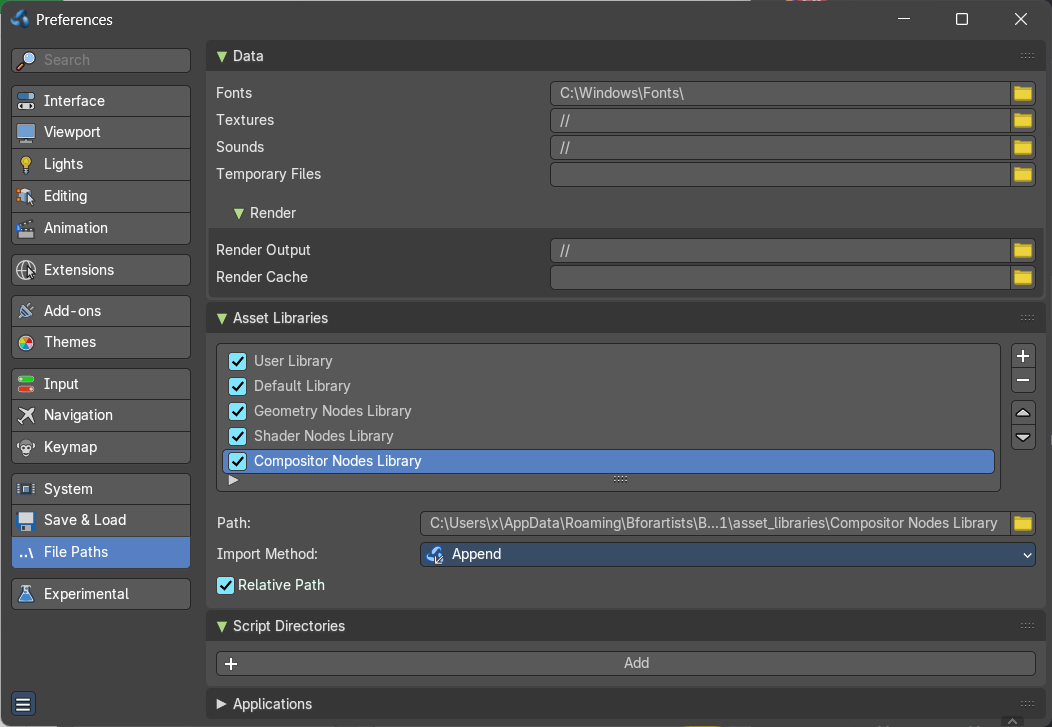 File Paths