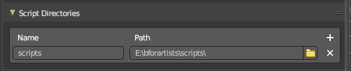 Script Directories