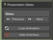 Presentation Slider