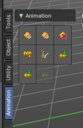 Animation Toolshelf Operators Toggle