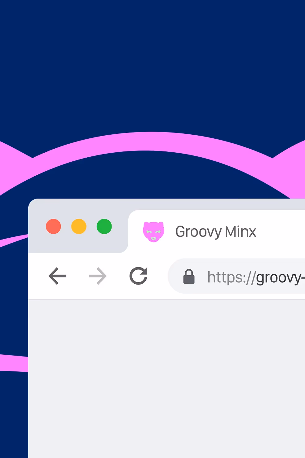 Mokcup of Groovy Minx's website thumbnail