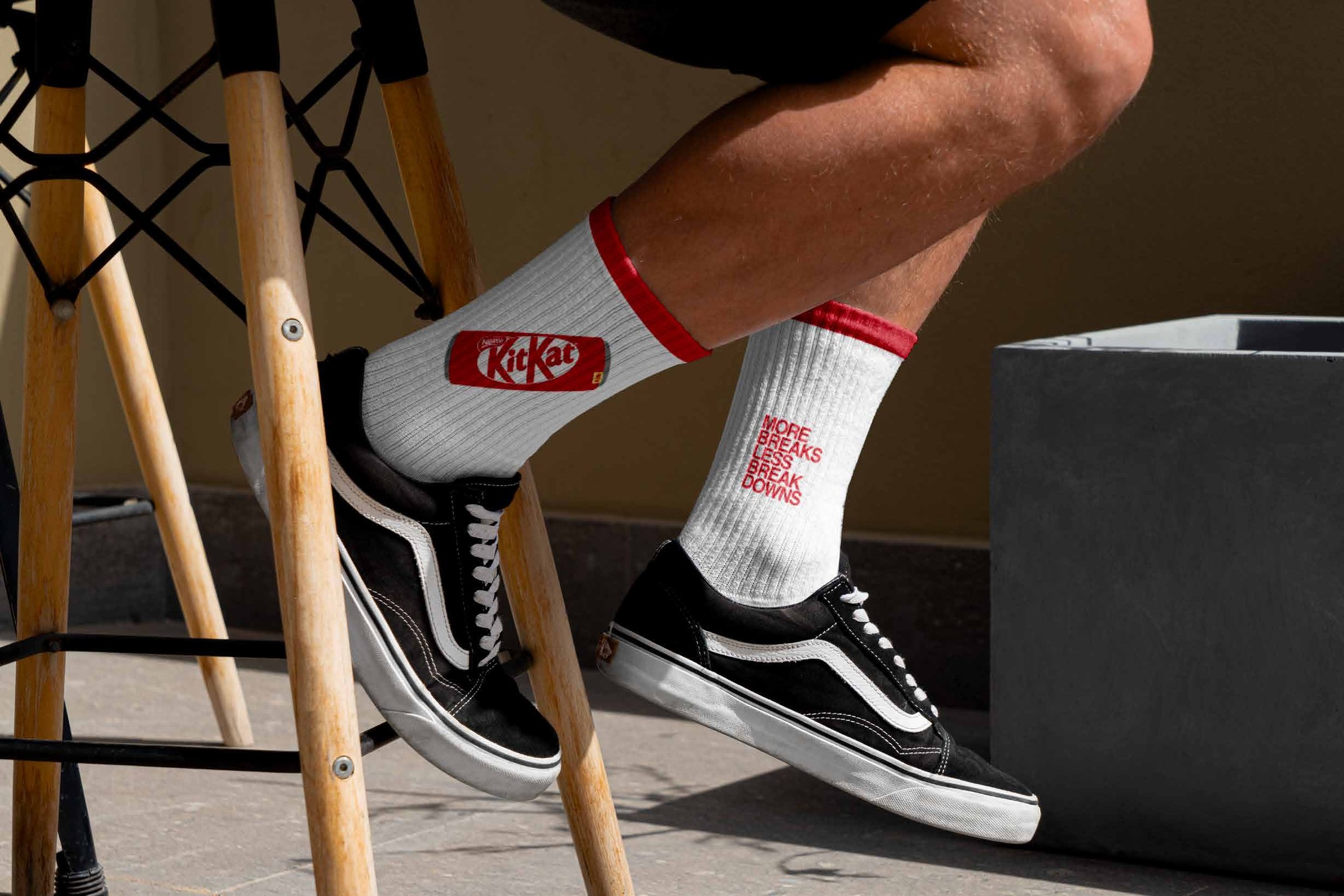 KitKat Break Takers Club socks