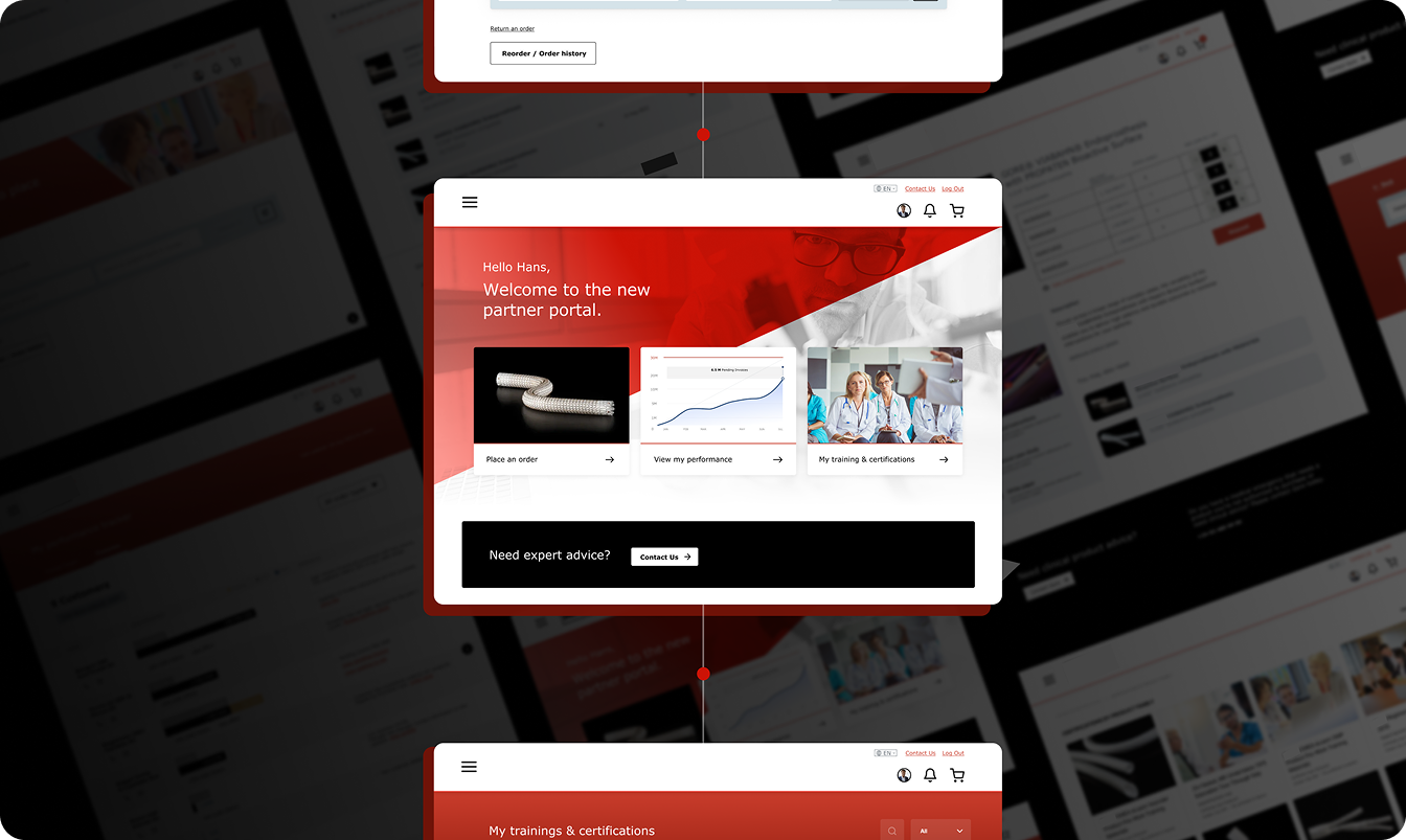 A streamlined B2B digital product