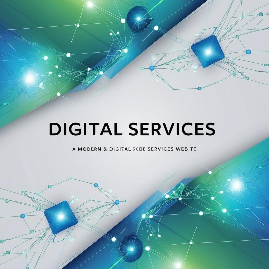 Abstract graphic of interconnected marketing icons and a handshake overlay, illustrating transformation of digital strategy and seamless marketing partnership.