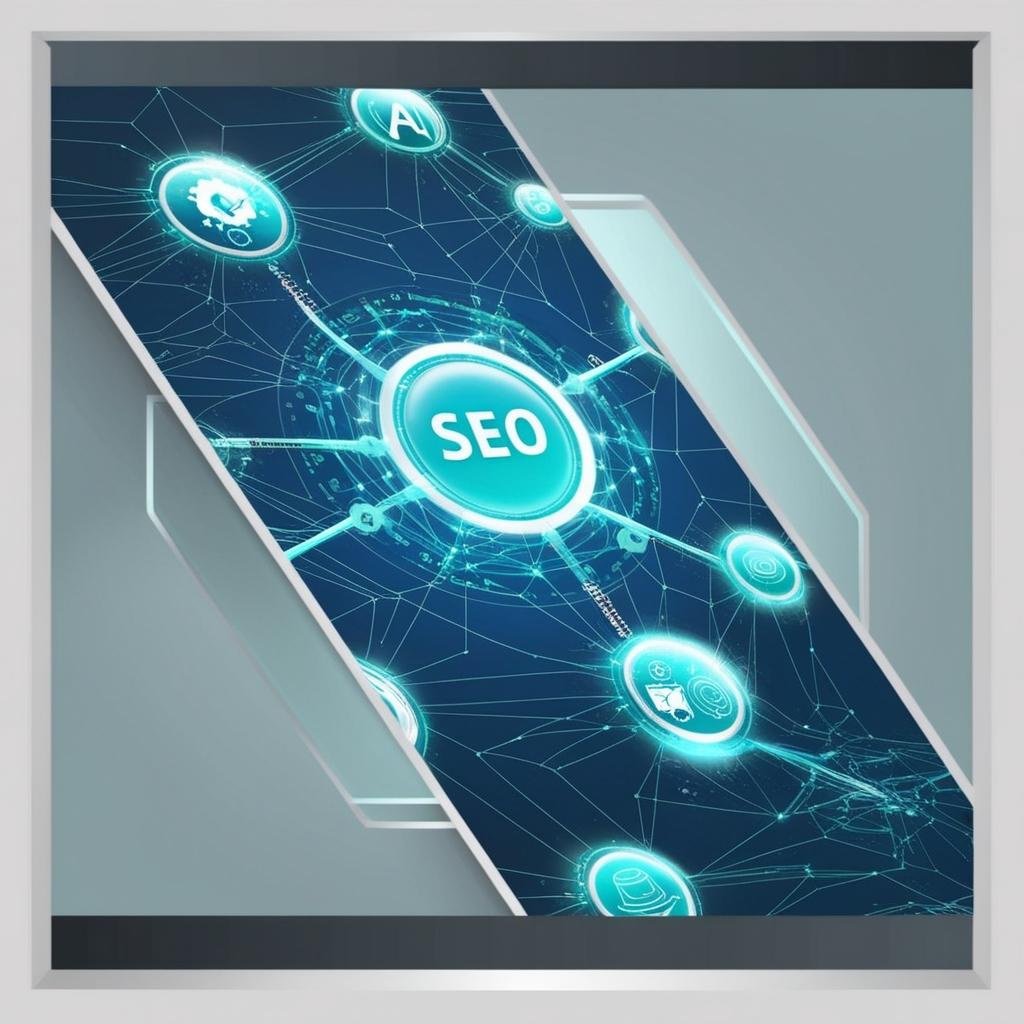 Conceptual digital dashboard featuring interconnected glowing nodes and 3D analytics charts, illustrating innovative web solutions and cutting-edge technology.