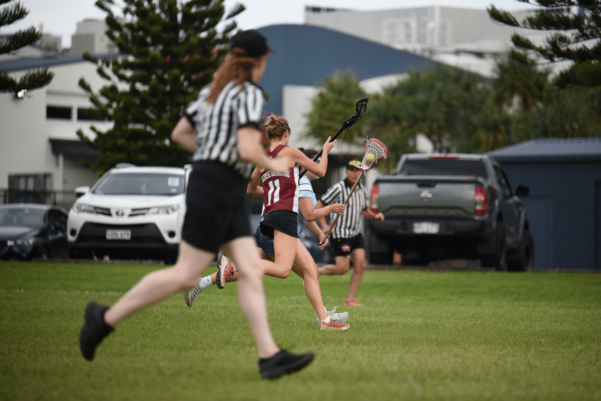 People playing Lacrosse