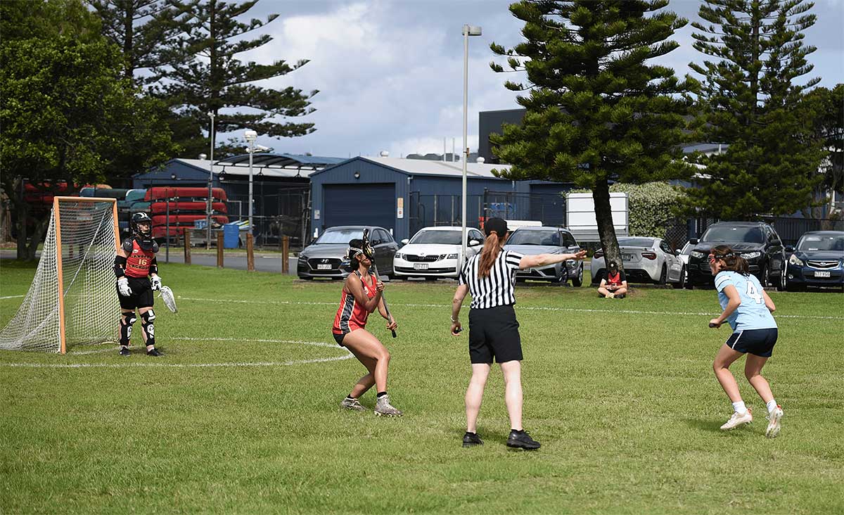 People playing Lacrosse