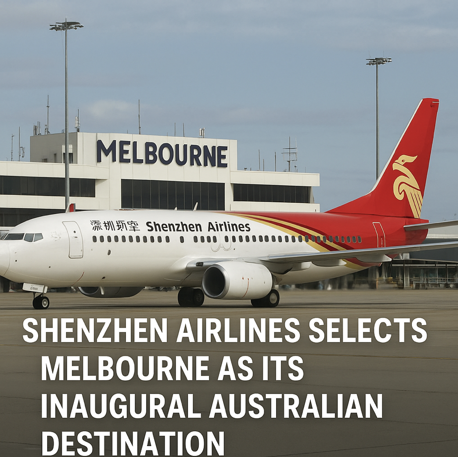 Shenzhen Airlines Chooses Melbourne as First Australian Destination: Premium Airport Transfers for…