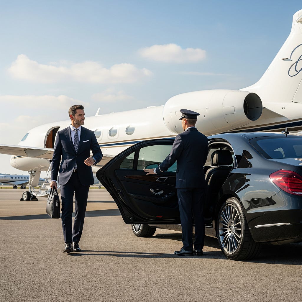 Cars on Demand chauffeur luxury sedan private airport executive transportation premium service