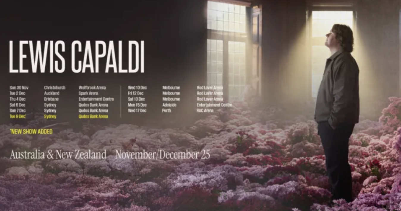 Lewis Capaldi Australia 2025 Tour: Professional Concert Transfers & Chauffeur Service