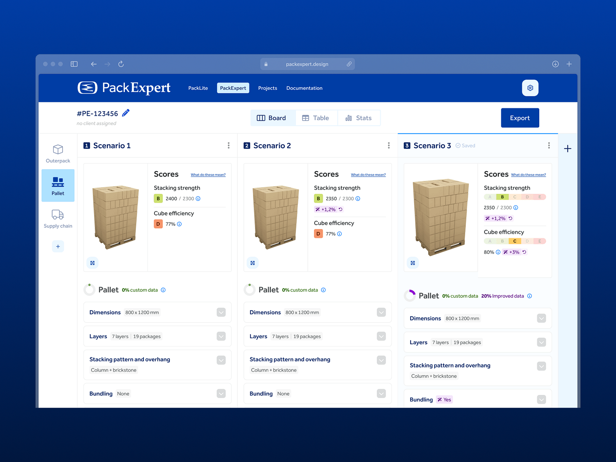 Project hover thumbnail placeholder