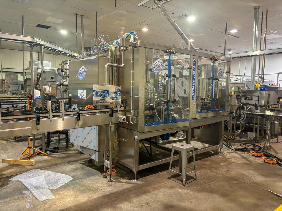matrix tecna canning line installation