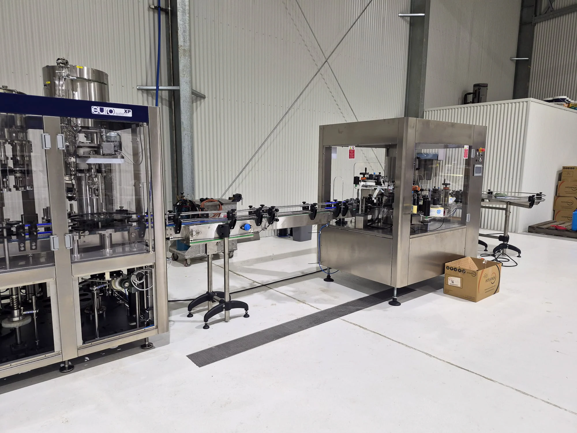 Packaging line installed by Q-Pack