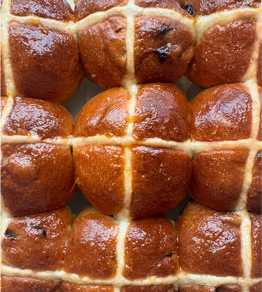 Hot cross buns
