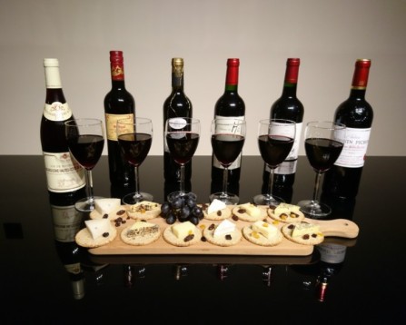 Luxury Vintage and Estate Red Wine and Cheese Tasting for Two