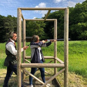 Clay Pigeon Shooting in Norfolk - For Two