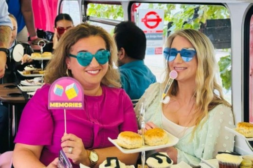 Here We Go Again: London Afternoon Tea Bus with Prosecco for Two
