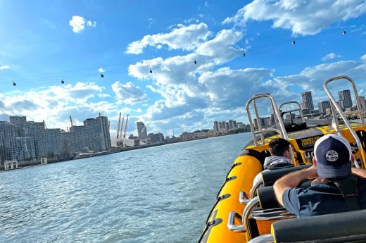 Thames Barrier RIB Powerboat Experience
