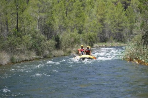 Rafting on the River Cabriel, Valencia