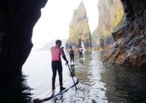 Stand-Up Paddle Boarding in Wales for Two