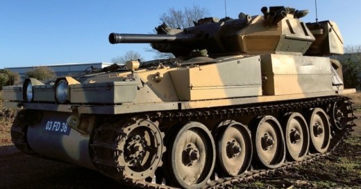 Scorpion Tank Firing and Driving Experience