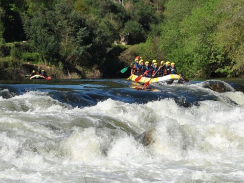 Rafting on the River Tâmega - Emoção da Garça Route for Four