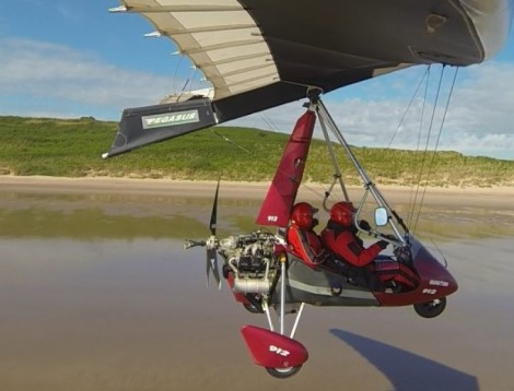 Microlight Flight - Northumberland - 60 Minutes