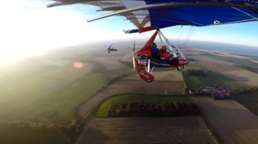 60-Minute Microlighting Experience in Northumberland
