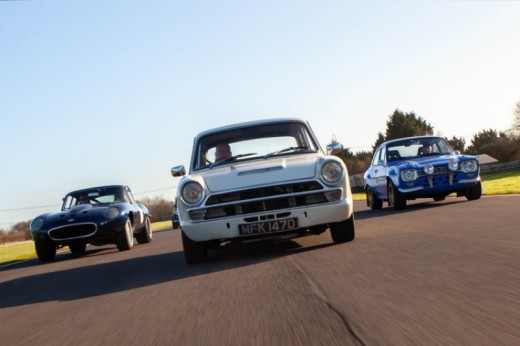 Triple British Classic Car Experience with Hot Ride