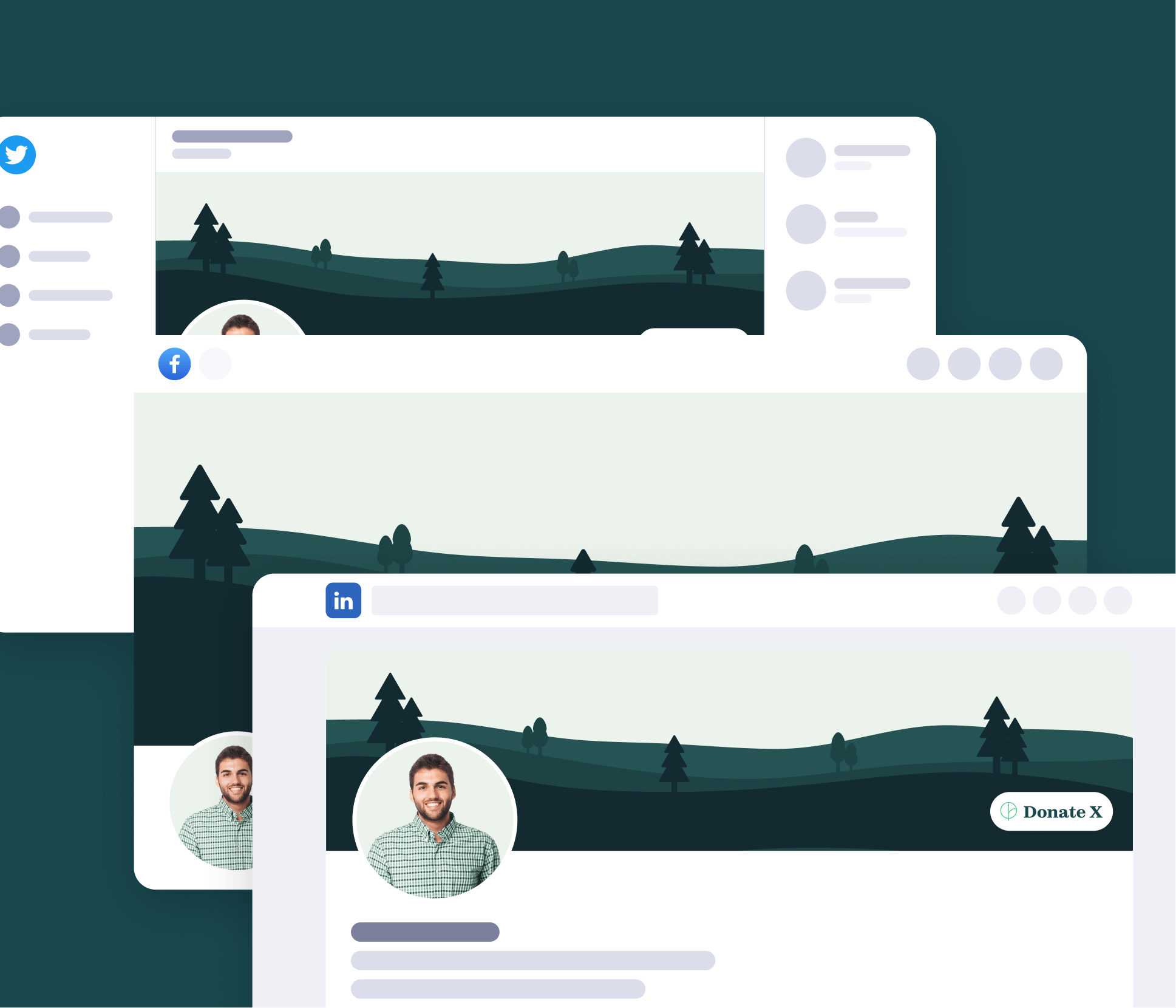 Donate X - Social Media Assets - Charity & Nonprofit Webflow Template