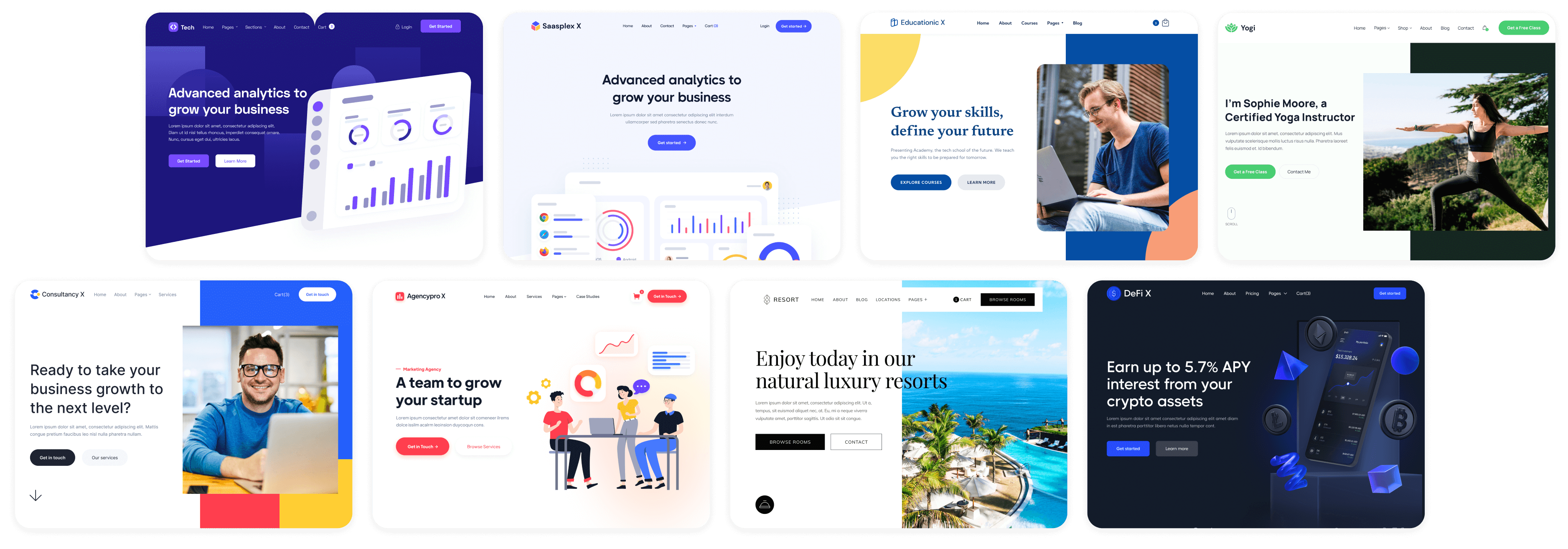Donate X - Browse all Templates - Charity & Nonprofit Webflow Template