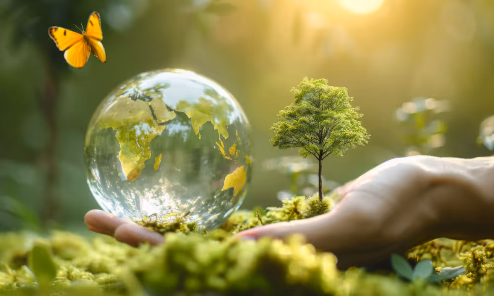 Blog header depicting transition sustainable farming techniques